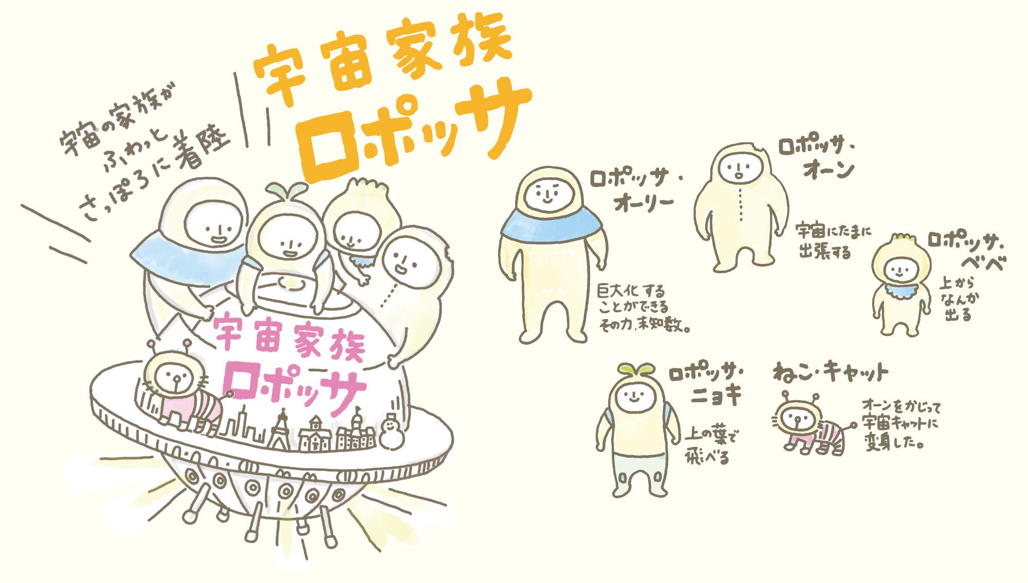 “宇宙家族「ロポッサ」